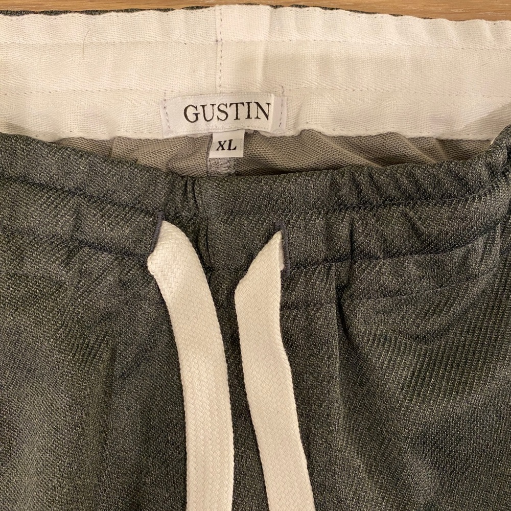 NWT Gustin grey cotton pants XL